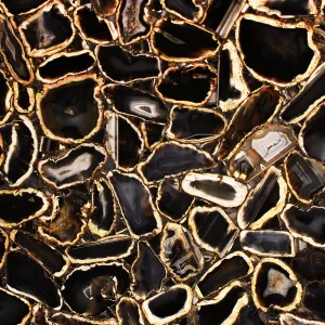 Wild Black Agate Gemstone